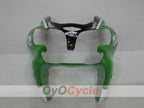 Kit de carénage injecté pour NINJA ZX-6R 00-02 - Vert, noir - Nakano #OYO87901730