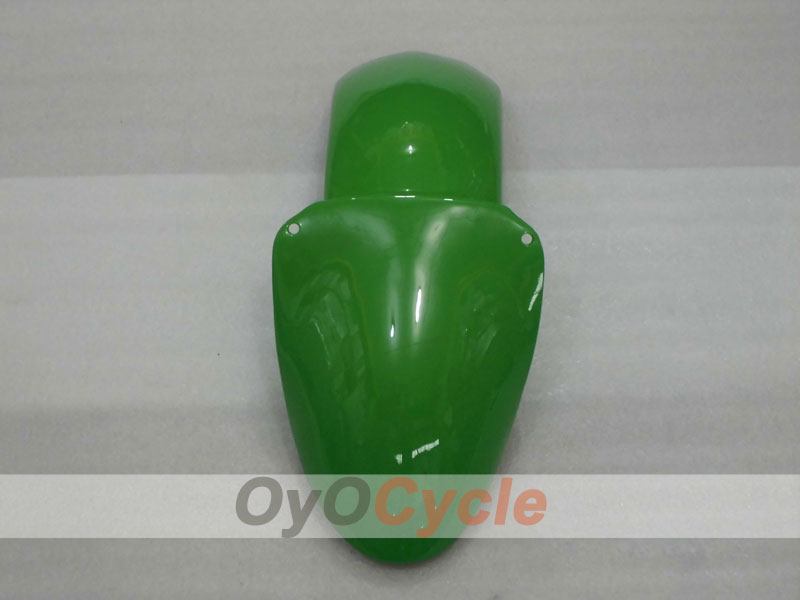 Kit de carénage injecté pour NINJA ZX-6R 00-02 - Vert, noir - Nakano #OYO87901730