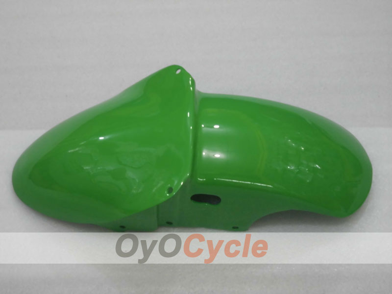 Kit de carénage injecté pour NINJA ZX-6R 00-02 - Vert, noir - Nakano #OYO87901730