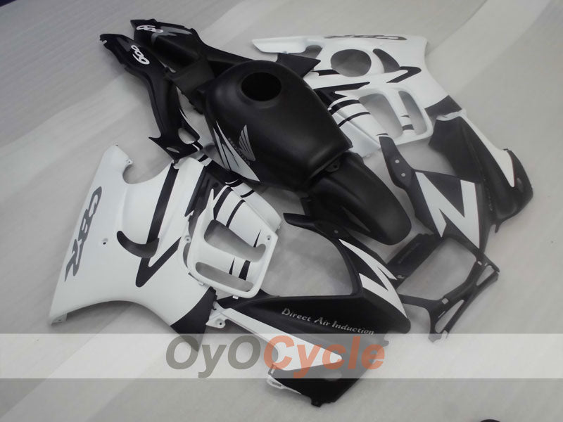 Kit de carénage à injection pour CBR600F3 95-96 - Blanc, noir, mat - Style d’origine #OYO87900014