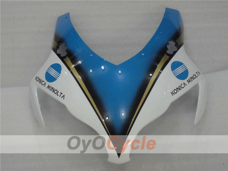 Kit de carénage injecté pour CBR1000RR 08-11 - Bleu, Blanc - Konica Minolta #OYO87900691