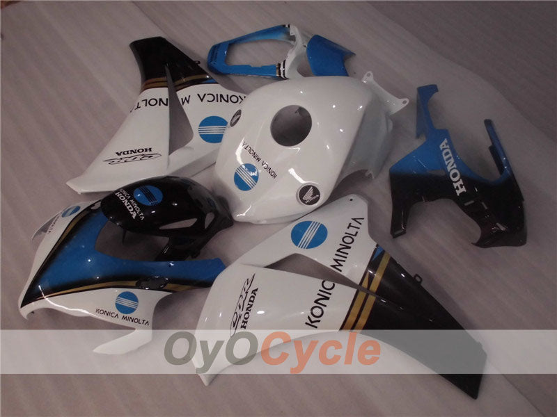 Kit de carénage injecté pour CBR1000RR 08-11 - Bleu, Blanc - Konica Minolta #OYO87900691 Image secondaire du produit