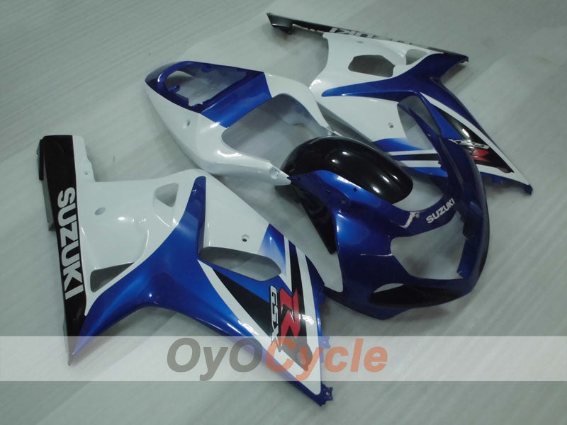 Kit de carénage à injection pour GSX R750 00-03 - Bleu, blanc, noir - Style d’origine #OYO87905153 Image principale du produit