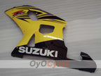 Kit de carénage à injection pour GSX R1000 00-02 - Jaune, noir - Style d'usine #OYO87905195