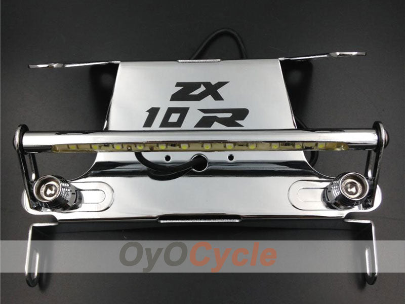 Éclairage LED de support de plaque pour Kawasaki 04-06 NINJA ZX-10R #OYO87904110