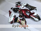 Kit de carénages à injection pour CBR1000RR 17-19 - Rouge vin, blanc - Autres #OYO87914586