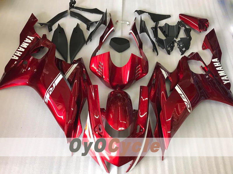 Kit de carénage à injection pour YZF-R6 17-22 - Rouge vin - Style d'origine #OYO87914667