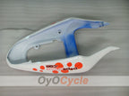 Kit de carénage à injection pour GSX R1000 00-02 - Bleu, Blanc - Dark Dog, MOTUL #OYO87905215