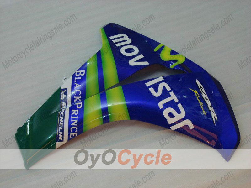 Kit de carénage injecté pour CBR1000RR 08-11 - Jaune, Bleu - Movistar #OYO87900701