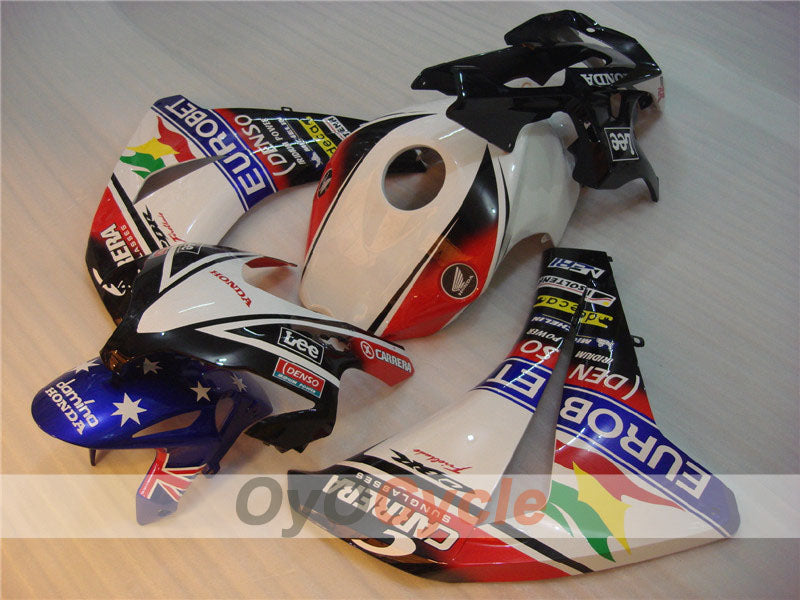 Kit de carénage injecté pour CBR1000RR 08-11 - Blanc, Noir - Lee #OYO87900694 Image secondaire du produit