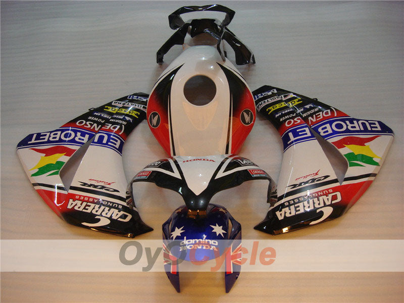 Kit de carénage injecté pour CBR1000RR 08-11 - Blanc, Noir - Lee #OYO87900694 Image principale du produit