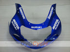 Kit de carénage à injection pour GSX R750 00-03 - Bleu, blanc - MOTUL #OYO87905142