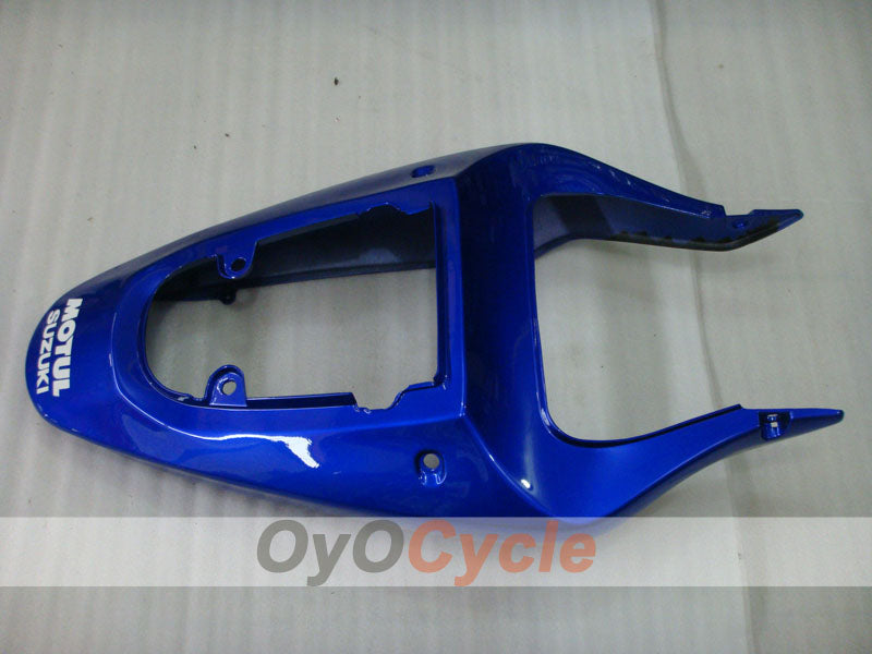 Kit de carénage à injection pour GSX R750 00-03 - Bleu, blanc - MOTUL #OYO87905142