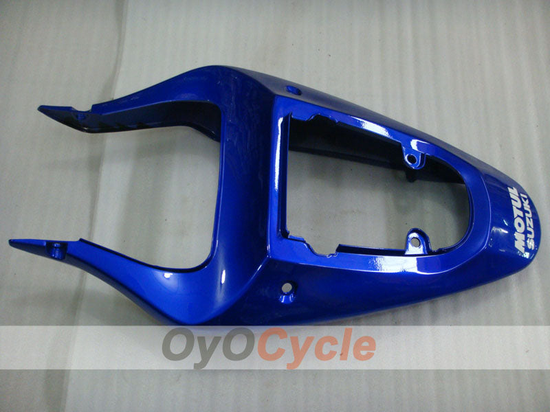 Kit de carénage à injection pour GSX R750 00-03 - Bleu, blanc - MOTUL #OYO87905142