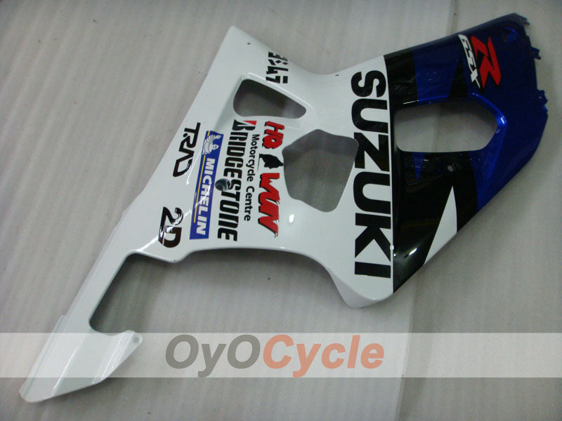 Carénages latéraux gauche et droit pour Suzuki 00-03 GSXR750 #OYO87908636