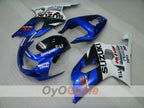 Kit de carénage à injection pour GSX R1000 00-02 - Bleu, Blanc - MOTUL #OYO87905188