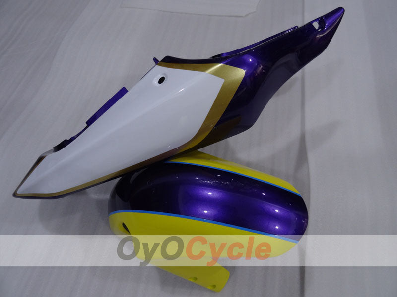Kit de carénage à injection pour GSX R600 01-03 - Jaune, violet - Style usine #OYO87905080