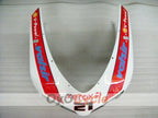 Kit de carénage à injection pour Ducati 1098 07-09 - Rouge, Blanc - Xerox #OYO87902232