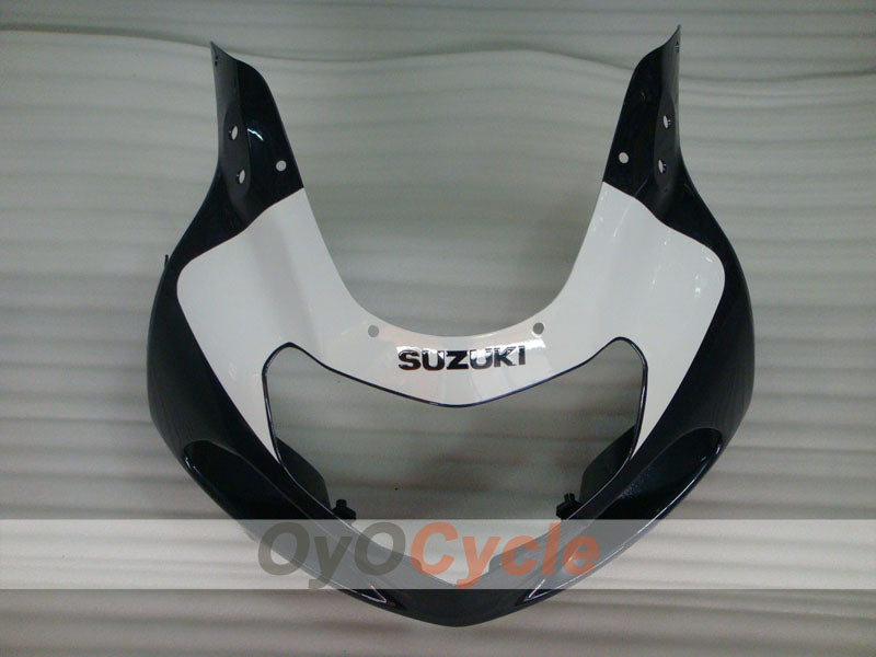 Kit de carénage à injection pour GSX R1000 00-02 - Blanc, Noir - Style usine #OYO87905221