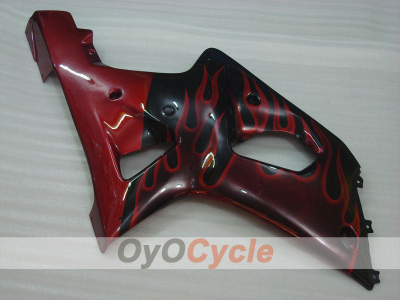 Carénage latéral gauche et droit pour Suzuki GSXR750 00-03 #OYO87908526