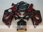 Kit de carénage à injection pour GSX R750 00-03 - Rouge, Noir - Flame #OYO87901054