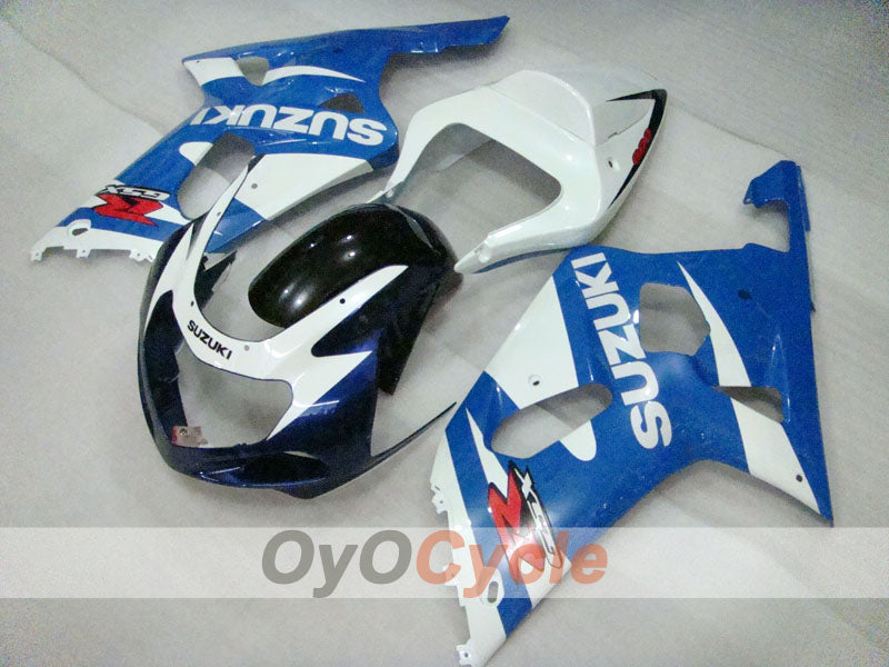Kit de carénage à injection pour GSX R750 00-03 - Bleu, blanc - Style d'usine #OYO87905150 Image principale du produit