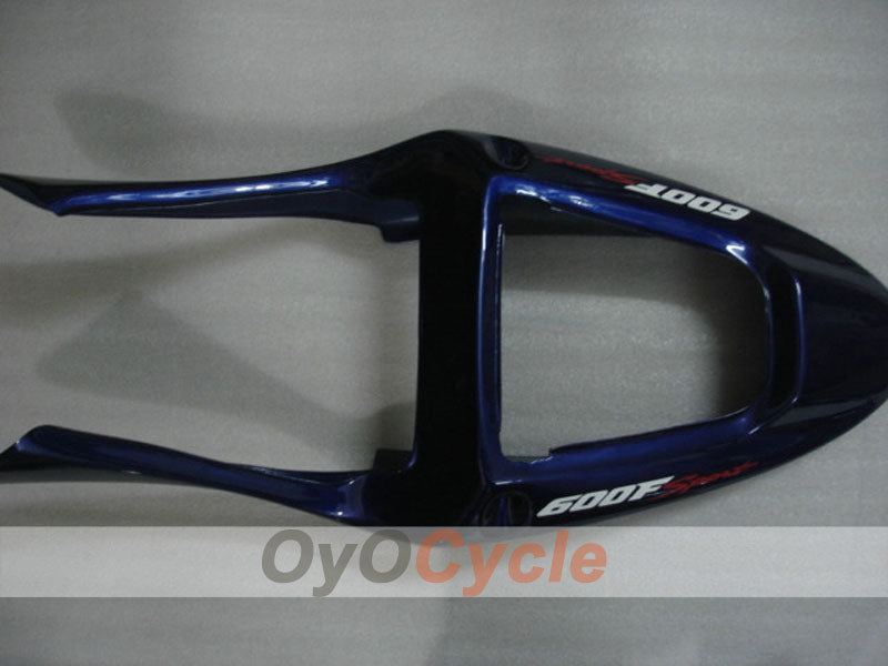 Kit de carénage à injection pour CBR600F4i 01-03 - Bleu, Blanc - Style usine #OYO87900184