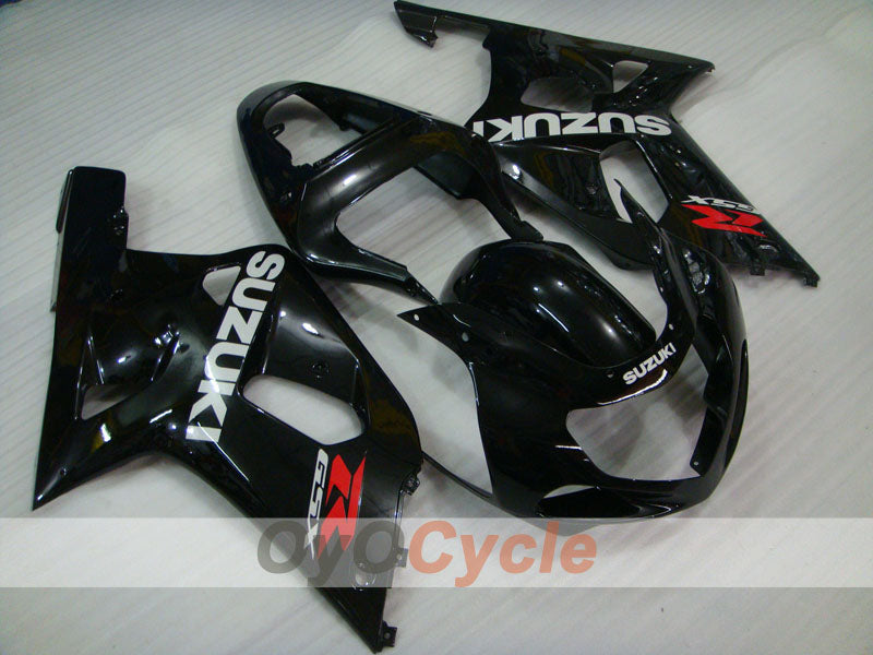 Kit de carénage à injection pour GSX R750 00-03 - Noir - Style d'origine #OYO87901112