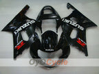 Kit de carénage à injection pour GSX R600 01-03 - Noir - Style usine #OYO87901118