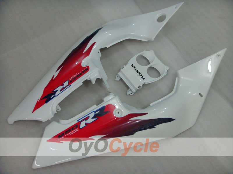 Kit de carénages d'injection pour CBR250RR 88-89 - Rouge, Blanc - Style usine #OYO87904756