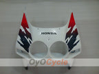 Kit de carénages d'injection pour CBR250RR 88-89 - Rouge, Blanc - Style usine #OYO87904756