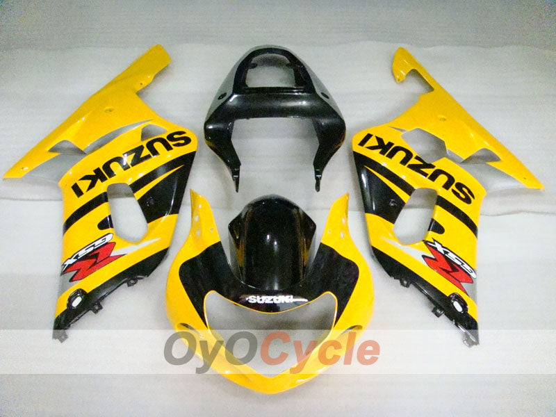 Kit de carénage à injection pour GSX R1000 00-02 - Jaune, noir - Style d'usine #OYO87901798 Image secondaire du produit