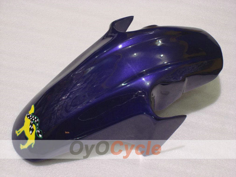 Kit de carénage à injection pour CBR600F4 99-00 - Jaune, Bleu - Camel #OYO87900105