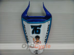 Kit de carénages à injection pour GSX R600 01-03 - Bleu, Blanc - Dark Dog #OYO87901035
