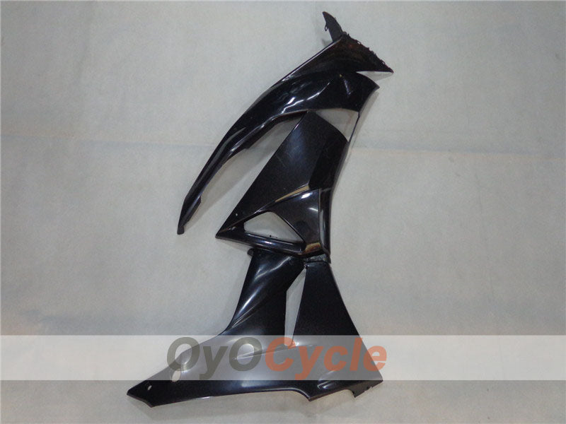 Kit de carénage injecté non peint pour NINJA ZX-6R 09-12 - noir - style usine #OYO87902473
