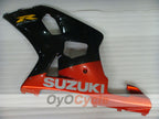 Kit de carénage à injection pour GSX R1000 00-02 - Rouge, Noir - Style usine #OYO87905179