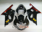 Kit de carénage à injection pour GSX R1000 00-02 - Rouge, Noir - Style usine #OYO87905179