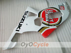 Kit de carénage injecté pour GSX R1000 00-02 - Rouge, blanc - Lucky Strike #OYO87901738