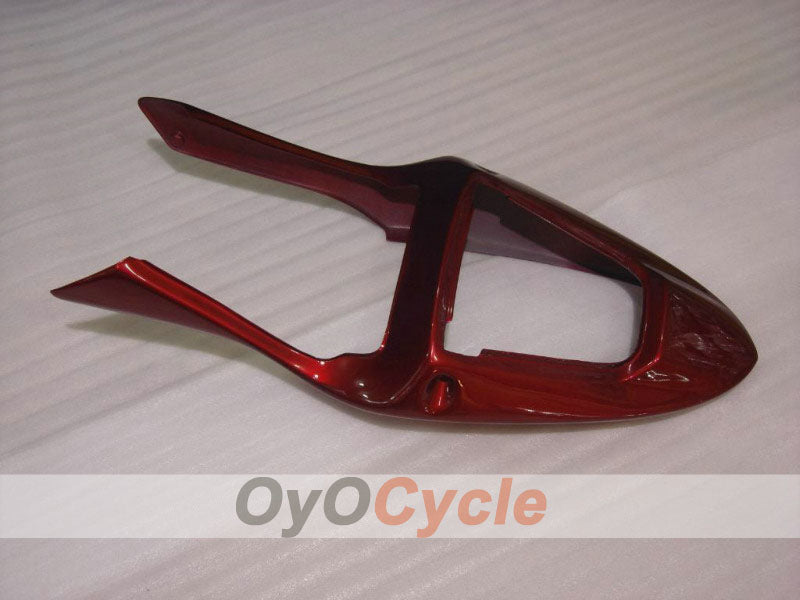 Kit de carénage à injection pour CBR600F4i 01-03 - Rouge, Jaune - Flame #OYO87900154