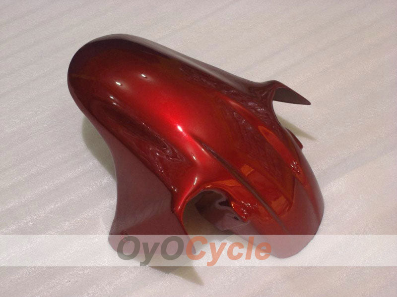 Kit de carénage à injection pour CBR600F4i 01-03 - Rouge, Jaune - Flame #OYO87900154