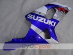 Kit de carénage injecté pour GSX R1000 00-02 - Bleu, noir - Style d'origine #OYO87905130