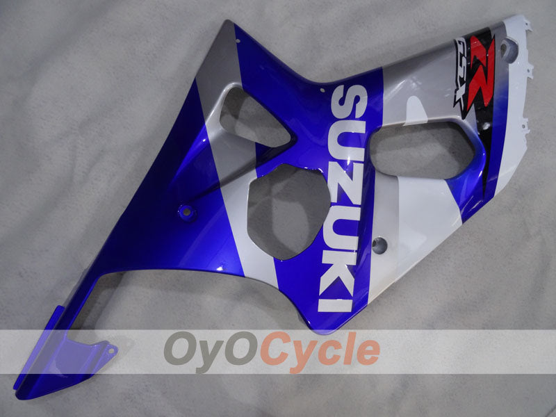 Kit de carénage injecté pour GSX R1000 00-02 - Bleu, noir - Style d'origine #OYO87905130