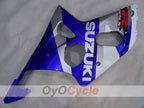 Kit de carénage injecté pour GSX R1000 00-02 - Bleu, noir - Style d'origine #OYO87905130
