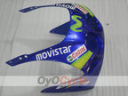 Kit de carénage à injection pour CBR250RR 88-89 - Jaune, bleu - Movistar #OYO87902896