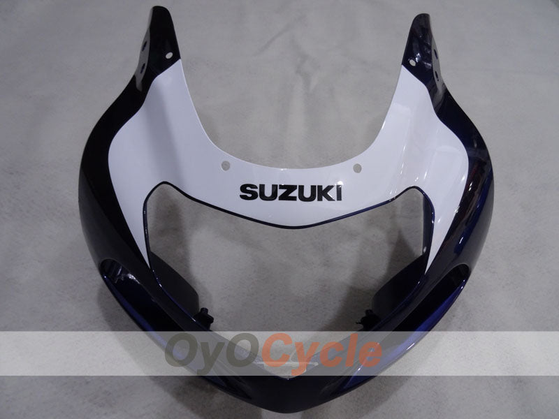Kit de carénage à injection pour GSX R600 01-03 - Bleu, Noir - Style usine #OYO87905124