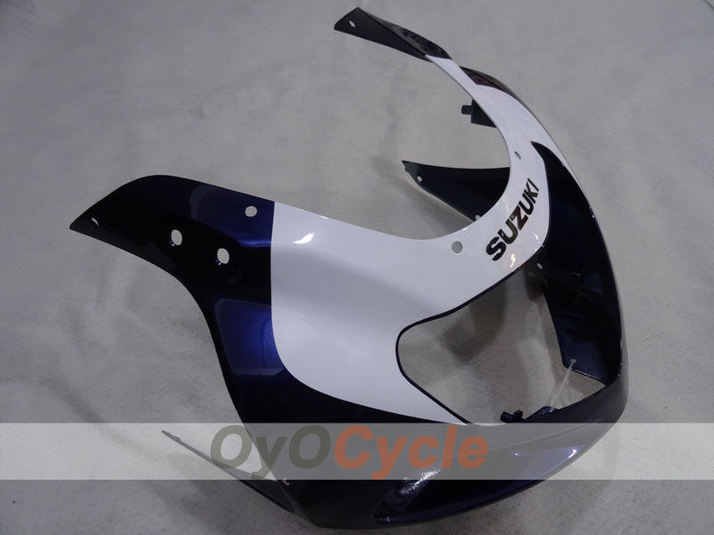 Kit de carénage à injection pour GSX R1000 00-02 - Bleu, Noir - Style usine #OYO87905222