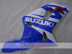 Kit de carénage à injection pour GSX R600 01-03 - Bleu, Noir - Style usine #OYO87905124