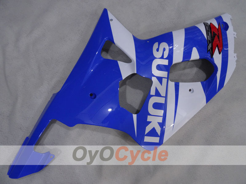 Kit de carénage à injection pour GSX R1000 00-02 - Bleu, Noir - Style usine #OYO87905222