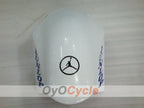 Kit de carénage à injection pour GSX R1000 00-02 - Bleu, Blanc - DUNLOP #OYO87905226