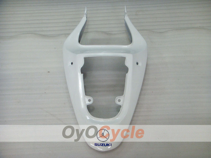 Kit de carénage à injection pour GSX R1000 00-02 - Bleu, Blanc - DUNLOP #OYO87905226